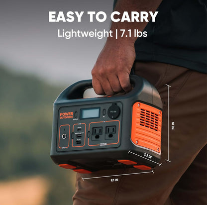 Jackery Explorer 300 Portable Power Station - 293Wh Solar Generator for Camping, Travel, and Emergency Backup